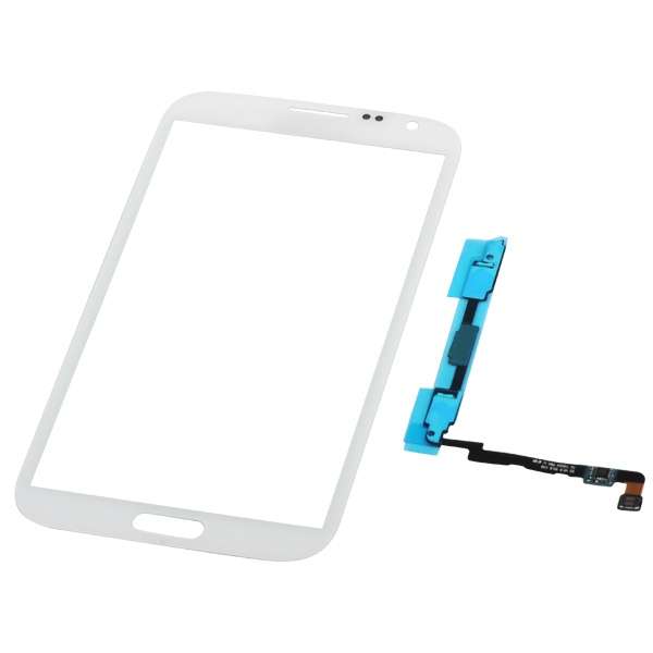 Samsung N7100 Note 2 Glass lens screen with sensor flex + free tools - White